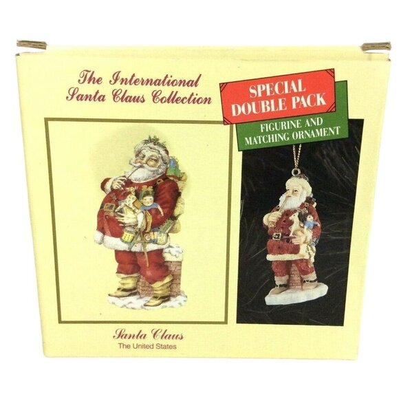 The International Santa Claus Collection United States Figurine & Ornament Set - Picture 7 of 11
